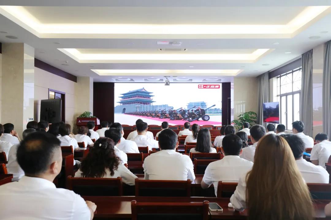 中鐵市政環(huán)境公司各單位組織觀看慶祝中國(guó)共產(chǎn)黨成立100周年大會(huì)